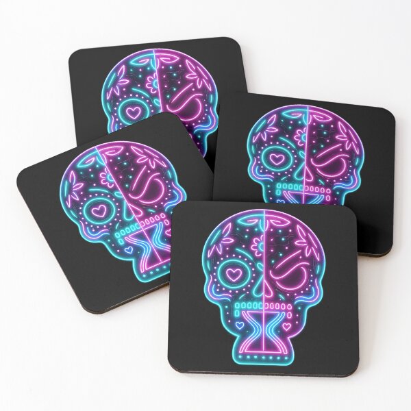 Item preview, TwoFaced Sugar Skull designed and sold by No Quarter Collective.