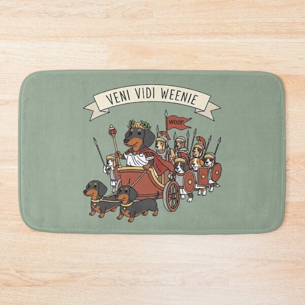 Item preview, Veni Vidi Weenie – Dachshund Caesar designed and sold by CARPIO Creations.