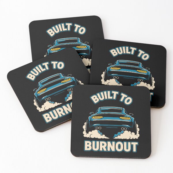 Item preview, Built to Burnout Car designed and sold by SnappyPNG.