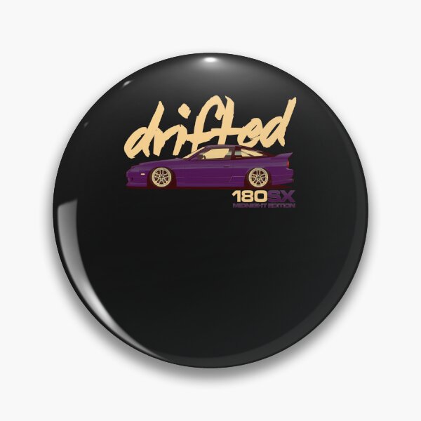Item preview, 180Sx-Drift-Tshirt---Midnight-Edition-By-Drifted designed and sold by MaviReichel.
