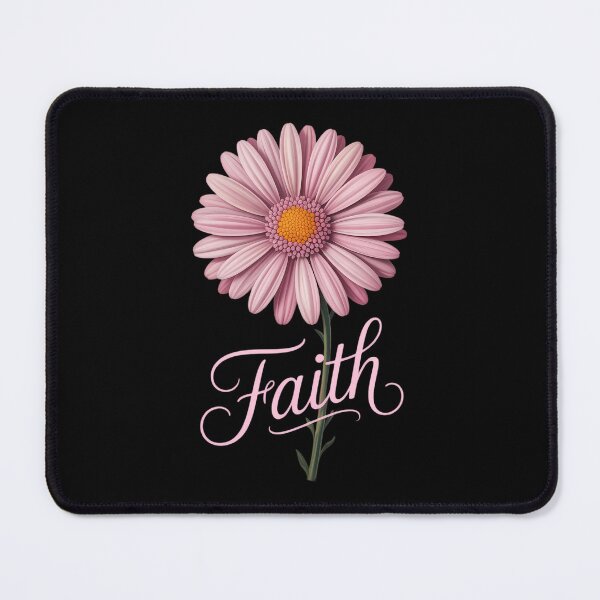 Item preview, Sunflower Faith Stomach Cancer Awareness Periwinkle Ribbon designed and sold by DoorwayThreads.
