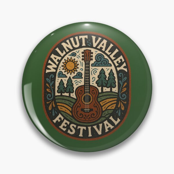 Artikelvorschau, Walnut Valley Festival entworfen und verkauft von Broken Antler Designs .