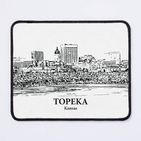 Item preview, Topeka - Kansas designed and sold by Lakeric Cityscapes.