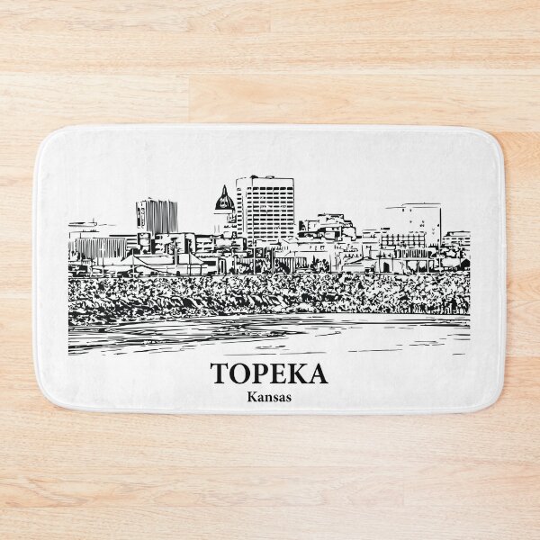 Item preview, Topeka - Kansas designed and sold by Lakeric Cityscapes.