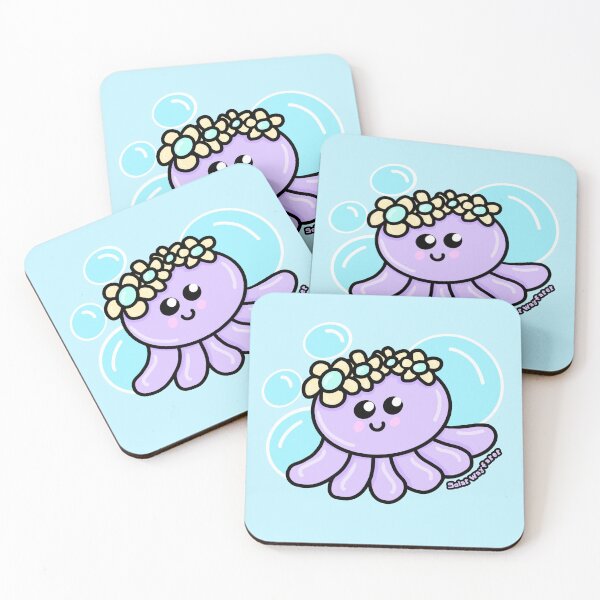 Item preview, Cute Happy Octopus - Soft Pastel Design designed and sold by SolarWayfarer.