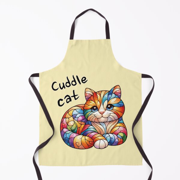 Item preview, Cuddle cat designed and sold by MoxisWatercolor.