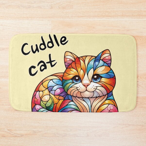 Item preview, Cuddle cat designed and sold by MoxisWatercolor.
