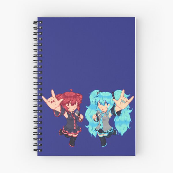Item preview, Hatsune Miku and Kasane Teto metal! designed and sold by bubblesobble.