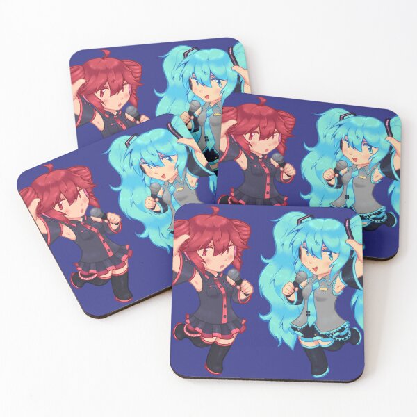 Item preview, Hatsune Miku and Kasane Teto metal! designed and sold by bubblesobble.