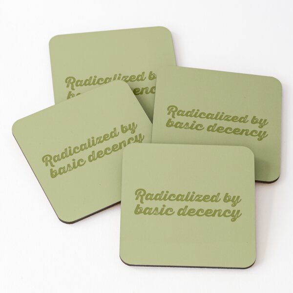 Item preview, Radicalized By Basic Decency V2 - Olive designed and sold by sillyjess.