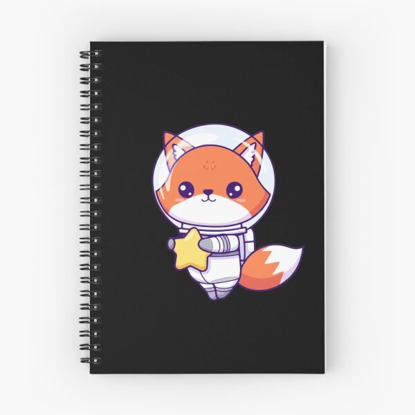 Item preview, Cute Chibi Fox Astronaut – Kawaii Space Animal Cartoon Design designed and sold by ColorSplash123.