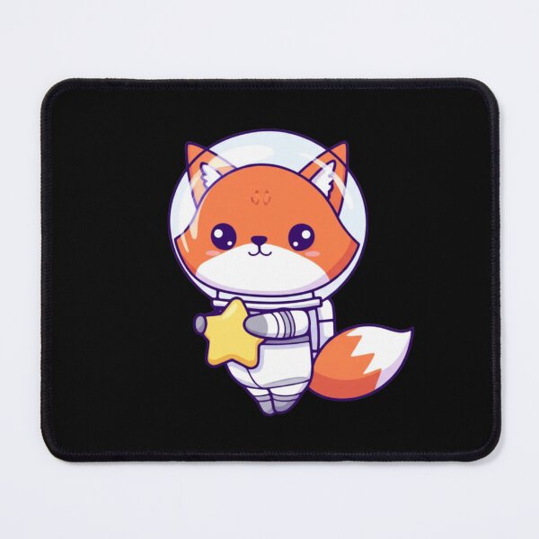 Item preview, Cute Chibi Fox Astronaut – Kawaii Space Animal Cartoon Design designed and sold by ColorSplash123.