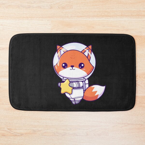 Item preview, Cute Chibi Fox Astronaut – Kawaii Space Animal Cartoon Design designed and sold by ColorSplash123.