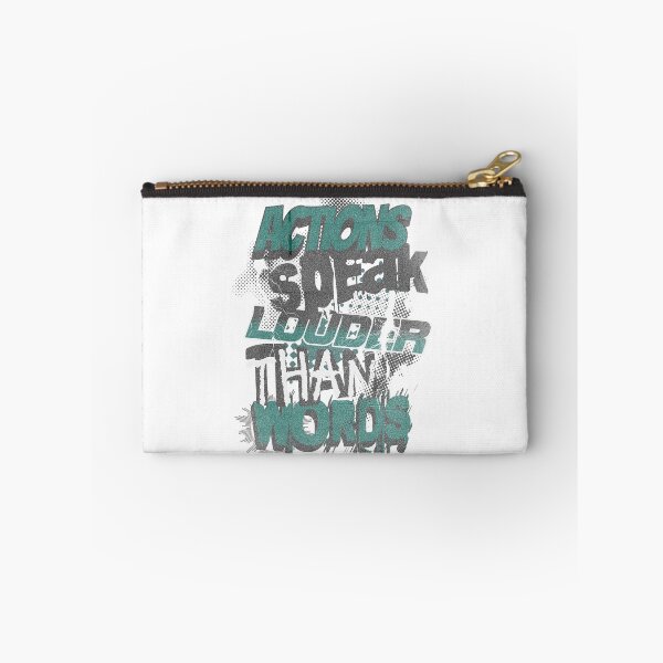 Item preview, Action Speak Louder Than Words – Distressed Street Art Style designed and sold by Sunscape-Art.
