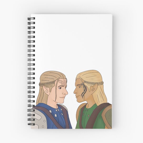 Item preview, Zevran and Dalish Warden designed and sold by Sidequests & Summons.