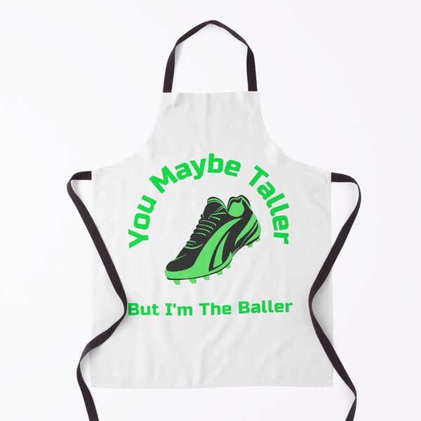 Item preview, You Maybe Taller But I’m the Baller Soccer Women’s Girls Football Boot designed and sold by WhackingTax.