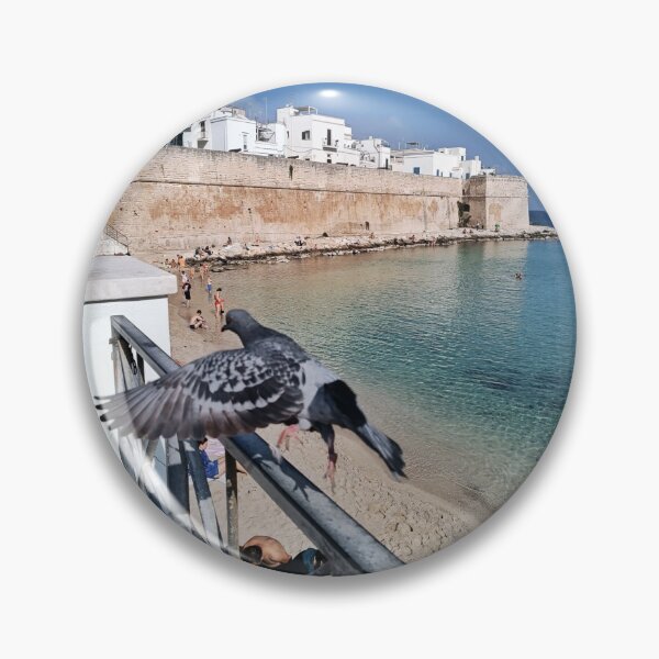 Item preview, Pigeon's-Eye View of Monopoli, Italy designed and sold by EpicVistas.