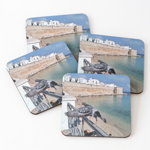 Item preview, Pigeon's-Eye View of Monopoli, Italy designed and sold by EpicVistas.