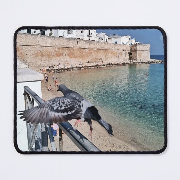 Item preview, Pigeon's-Eye View of Monopoli, Italy designed and sold by EpicVistas.