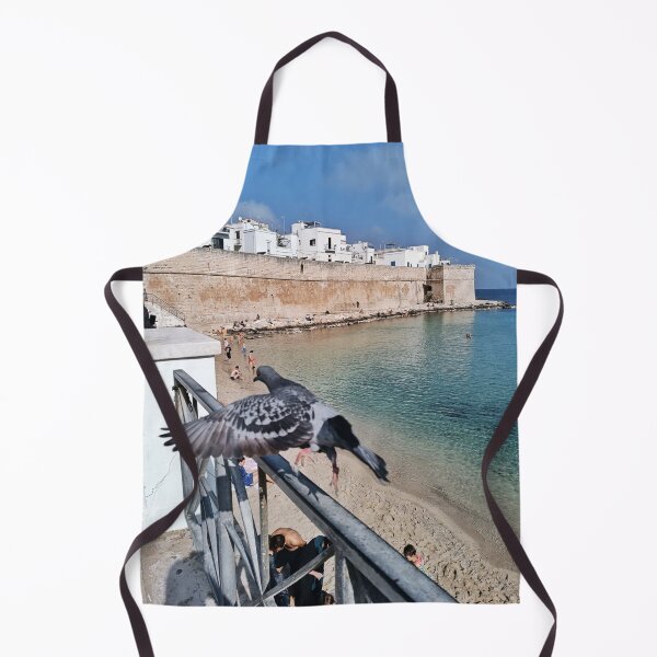 Item preview, Pigeon's-Eye View of Monopoli, Italy designed and sold by EpicVistas.