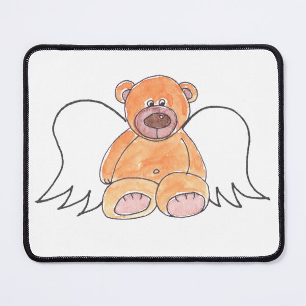 Item preview, Guardianangel Teddy Orange, Schutzengel Teddy Orange designed and sold by Anke‘s Bazaar.