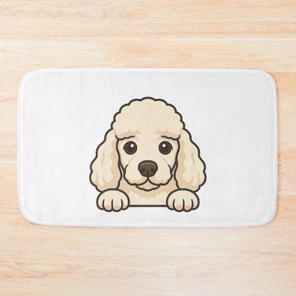 Item preview, Elegant Poodle – Cute Fluffy Dog Art designed and sold by SnapLabDesigns.