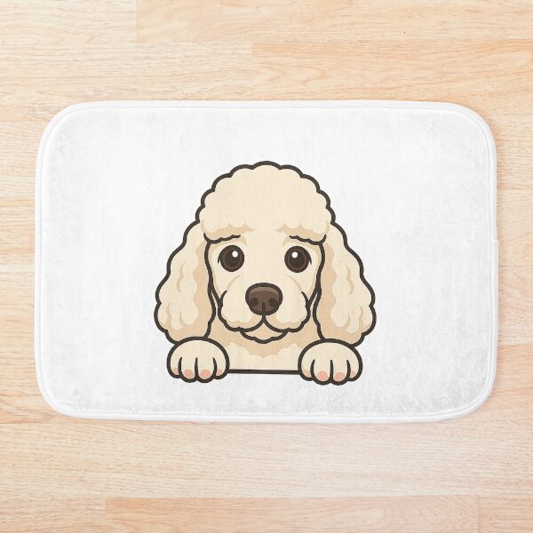 Item preview, Elegant Poodle – Cute Fluffy Dog Art designed and sold by SnapLabDesigns.