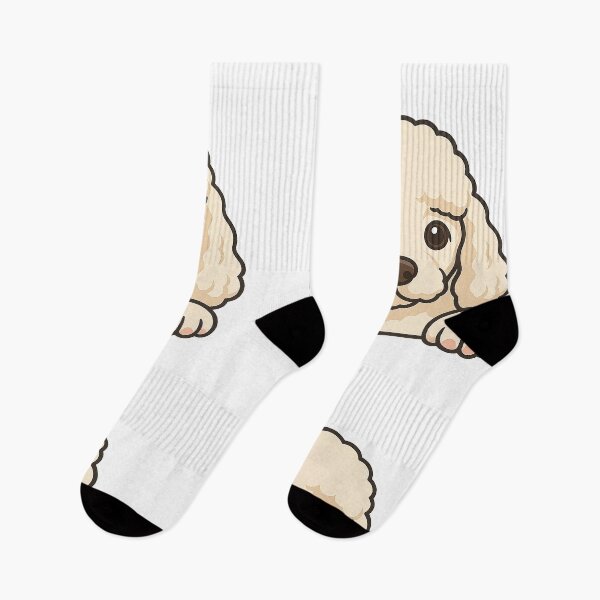 Artikelvorschau, Eleganter Pudel – Süße flauschige Hundekunst entworfen und verkauft von SnapLabDesigns.