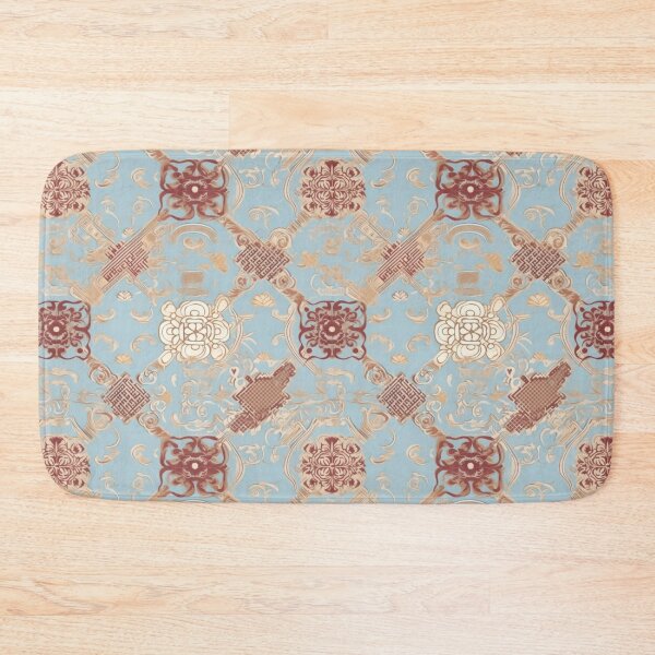 Item preview, Oriental Meadow Pattern designed and sold by GuildedDawn.