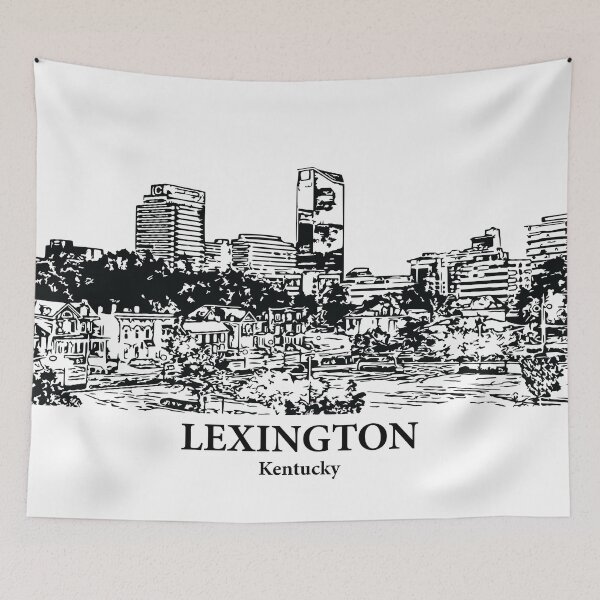 Artikelvorschau, Lexington - Kentucky entworfen und verkauft von Lakeric Cityscapes.