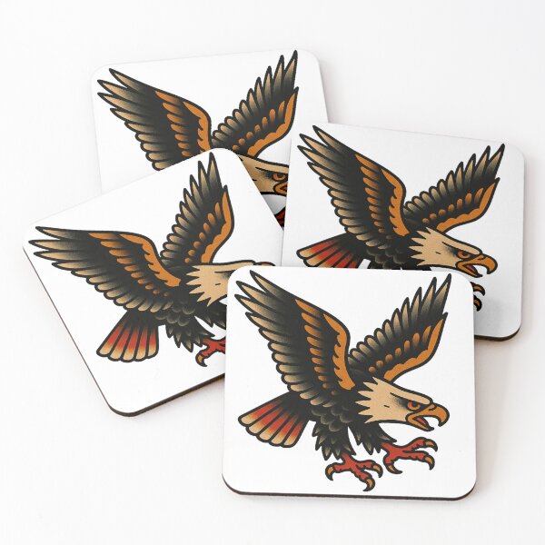 Item preview, Eagle American Traditional Tattoo designed and sold by LiveOakVinyl.