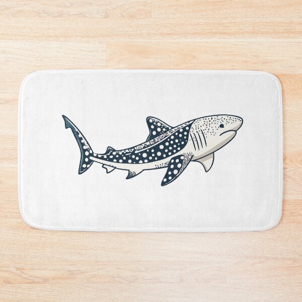 Item preview, Minimalist Leopard Shark Silhouette – Stay Spotted Stay Wild designed and sold by VividOrganica.