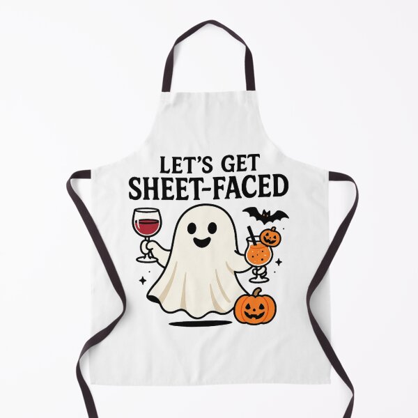 Item preview, Cute Ghost Holding Wine and Halloween Cocktail T-Shirt - Fun Spooky Design designed and sold by PrintCreations9.