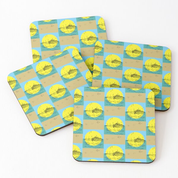 Item preview, Broadstairs Pier - colour designed and sold by RoseWolfGifts.