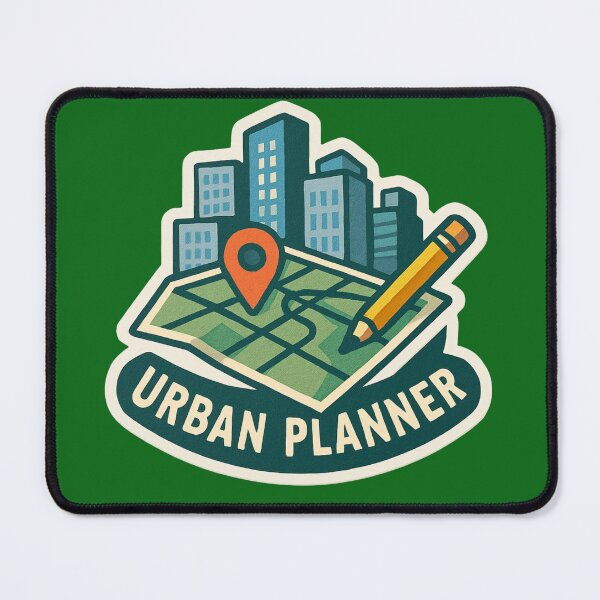 Item preview, Urban Planner, Professional Occupation Design designed and sold by TeeCraftTeeCo.