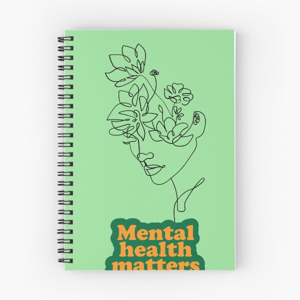 Item preview, Flower-face: Mental health  designed and sold by Oana Andreea Shop.