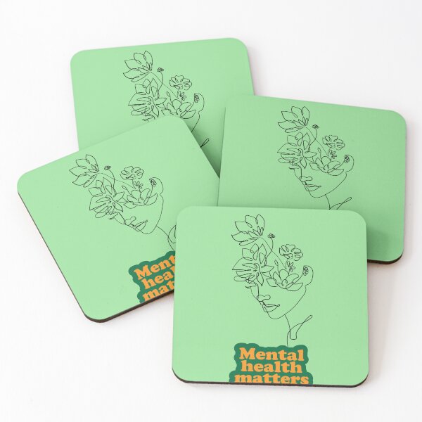 Item preview, Flower-face: Mental health  designed and sold by Oana Andreea Shop.