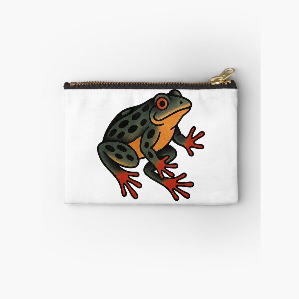 Item preview, Frog American Traditional Tattoo designed and sold by LiveOakVinyl.