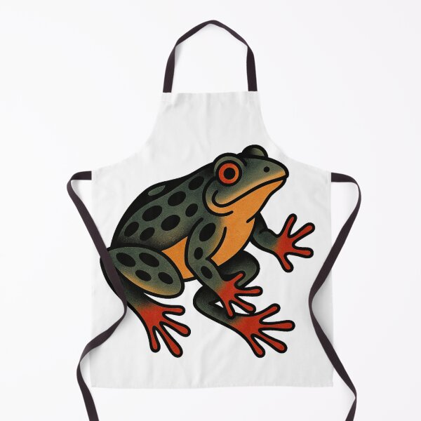 Item preview, Frog American Traditional Tattoo designed and sold by LiveOakVinyl.