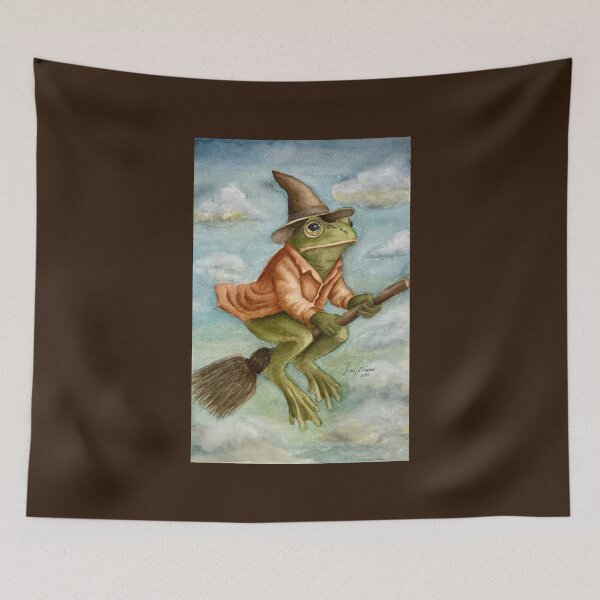 Item preview, The Flying Toad designed and sold by The Rookery.