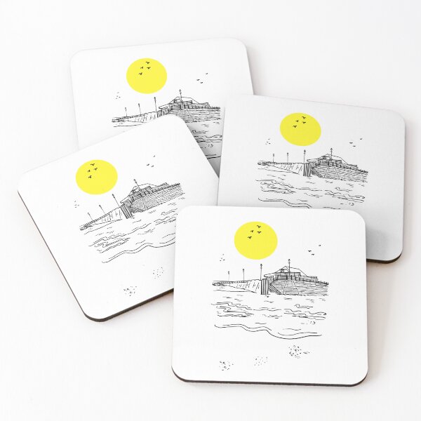 Item preview,  Broadstairs Pier sunshine designed and sold by RoseWolfGifts.