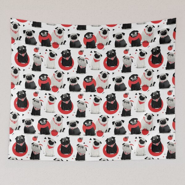 Item preview, Pugs of Britain designed and sold by MemeHodlr.