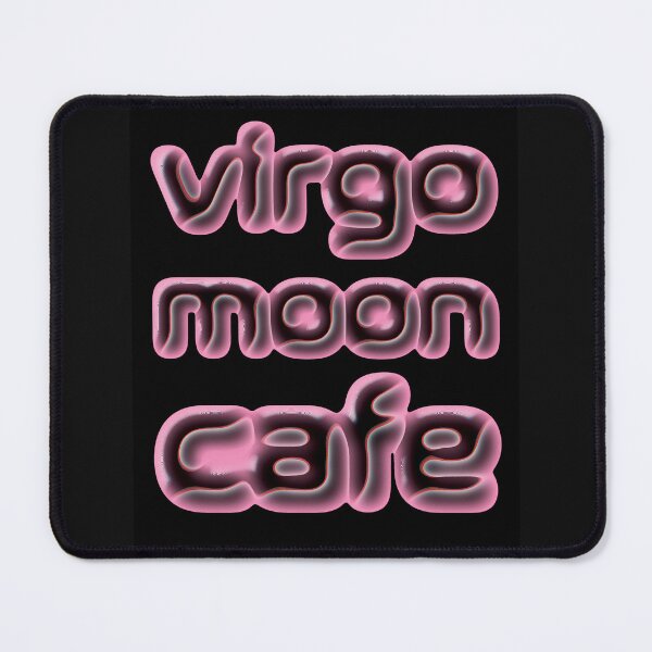Item preview, Typography of Virgo Moon Cafe in Translucent Forms designed and sold by cremedecolor.