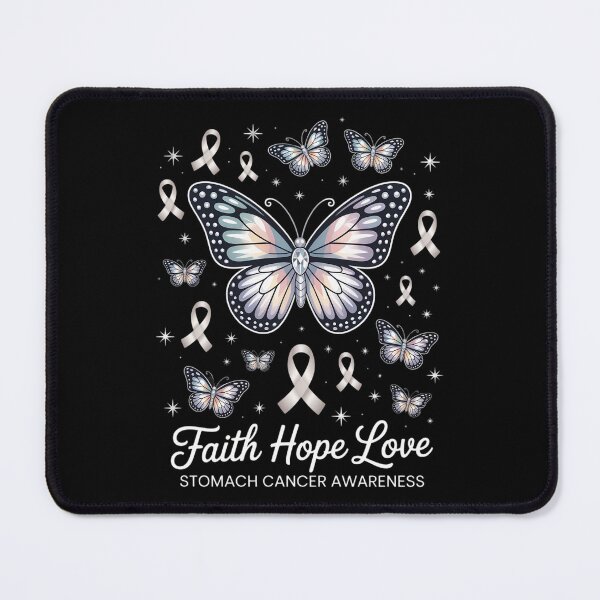 Item preview, Faith Love Butterfly Periwinkle Stomach Cancer Awareness designed and sold by Sea4Adventures.