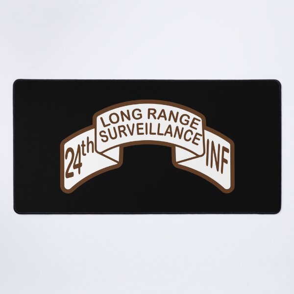 Item preview, Scroll - 24th LRS Infantry Desert designed and sold by Military Insignia Products.