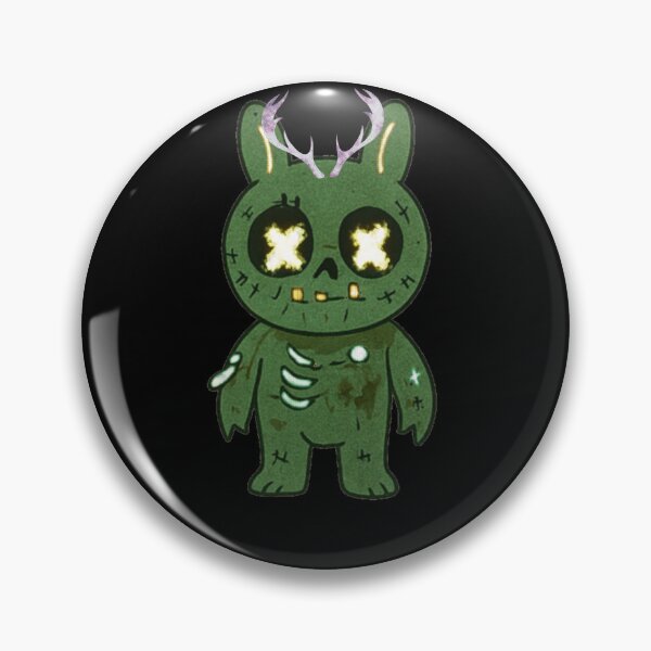 Item preview, Zombie Plushie Antler Fiend – Creepycore  designed and sold by BunnyFogCo.