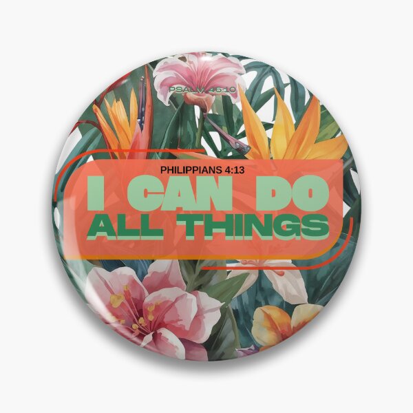 Item preview, I Can Do All Things Through Christ Philippians 4:13 designed and sold by Ausra789.