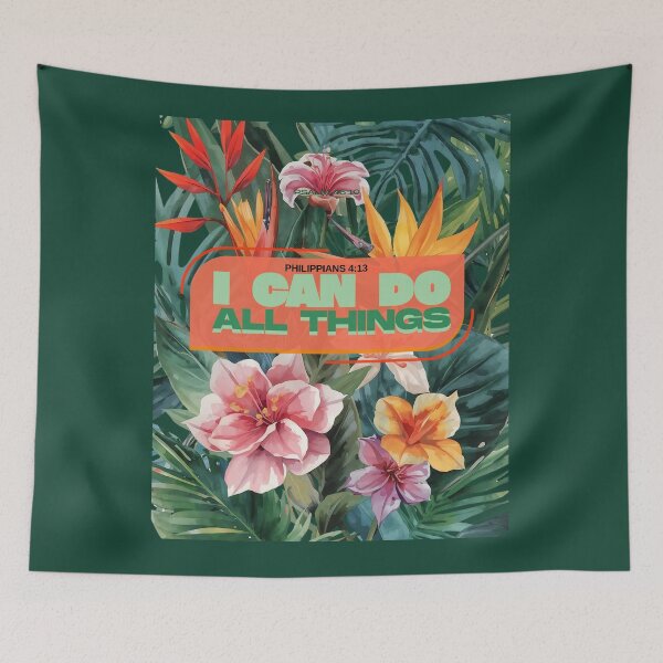 Item preview, I Can Do All Things Through Christ Philippians 4:13 designed and sold by Ausra789.