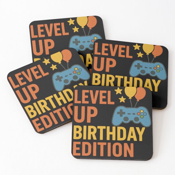 Item preview, Gamer Birthday Shirt – Level Up Birthday Edition Tee designed and sold by jad89.
