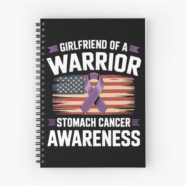 Item preview, Girlfriend Of A Warrior Gastric Stomach Cancer Awareness designed and sold by Sea4Adventures.